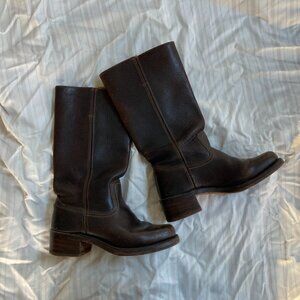 Leather Frye Campus Boot Womens